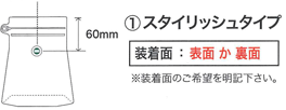 ガゼットタイプの場合